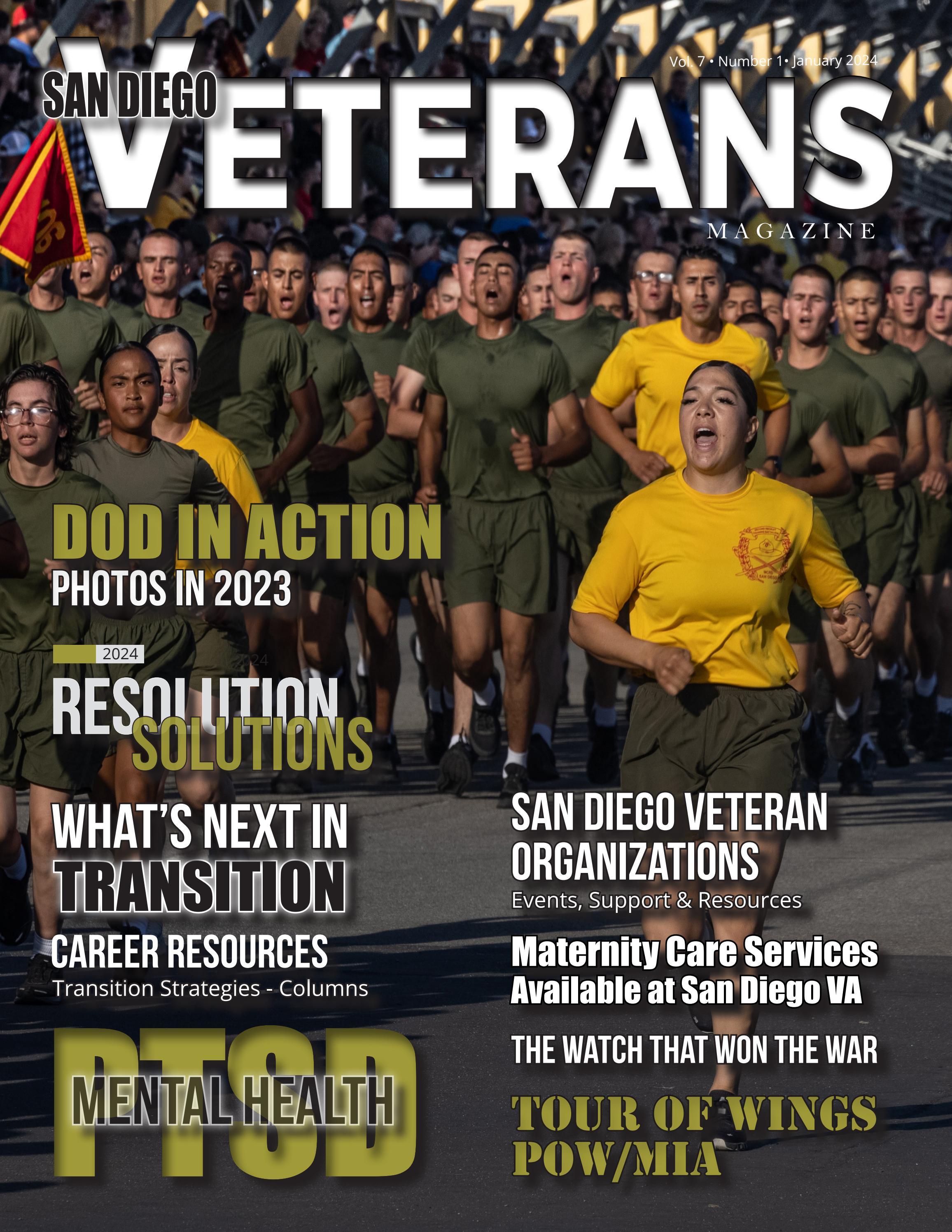 San Diego Veterans Magazine January 2024 by HOMELAND MAGAZINE - Issuu