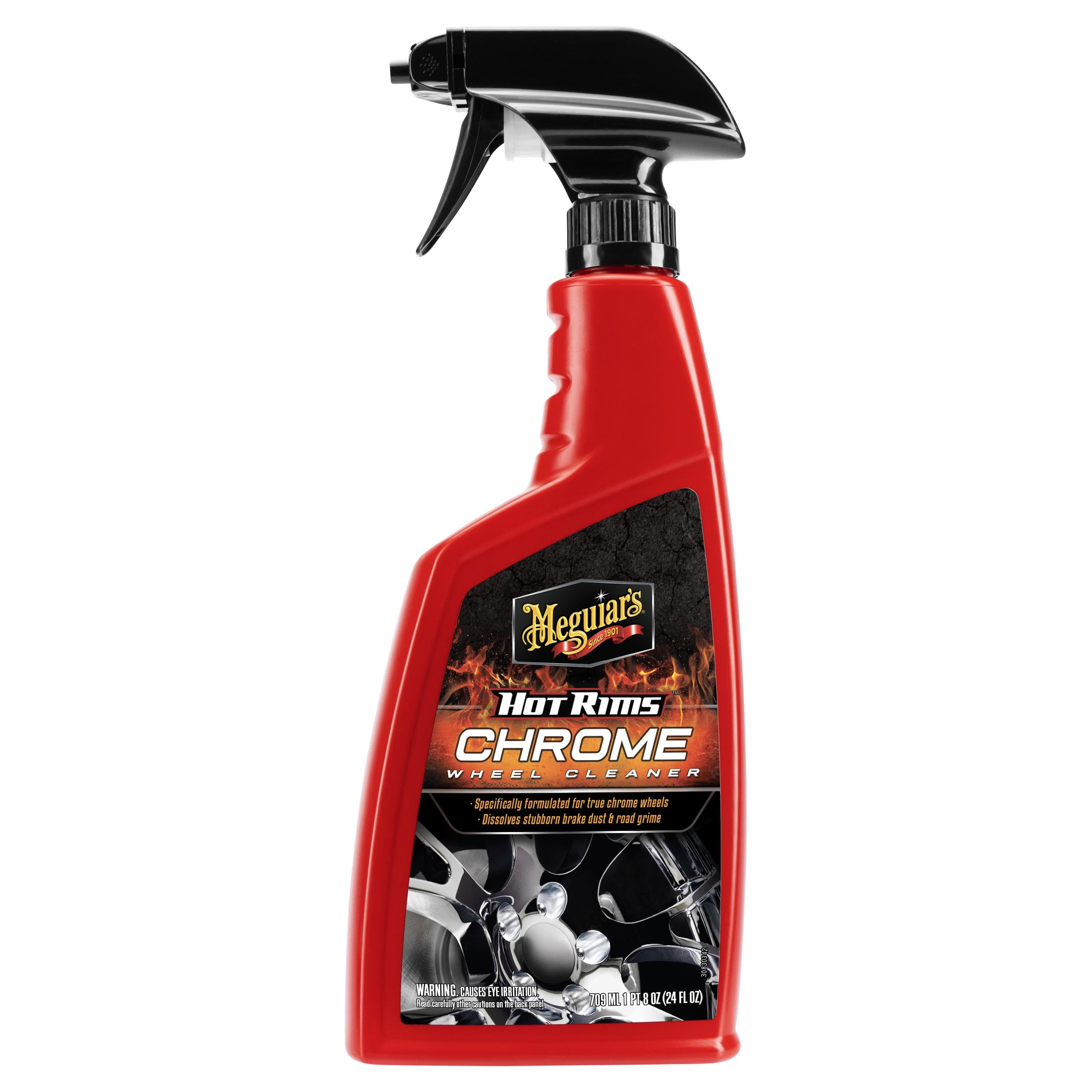Meguiar's Hot Rims Chrome Wheel Cleaner, G19124, 24 Oz - Walmart.com